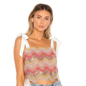 Nbd suri embroidered top